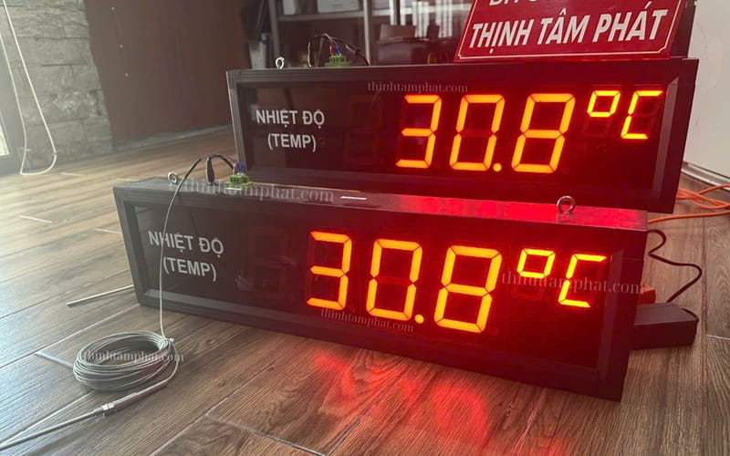 Bảng led hiển thị nhiệt độ lò nung